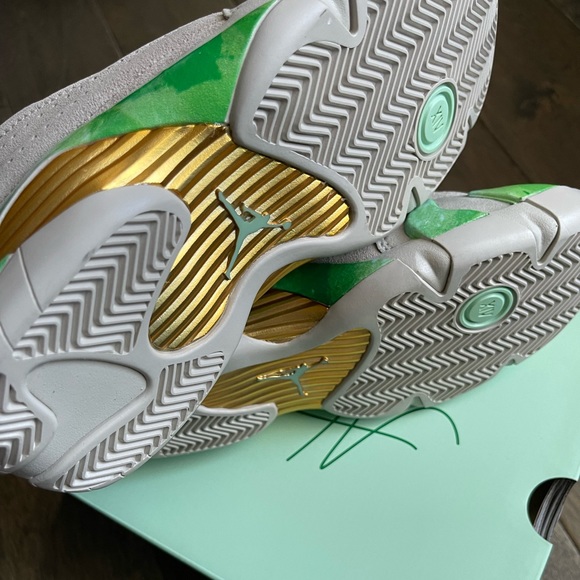 New DS Air Jordan Retro 14 X Aleali May. WMNS 6.5. Mens 5. - Picture 7 of 12